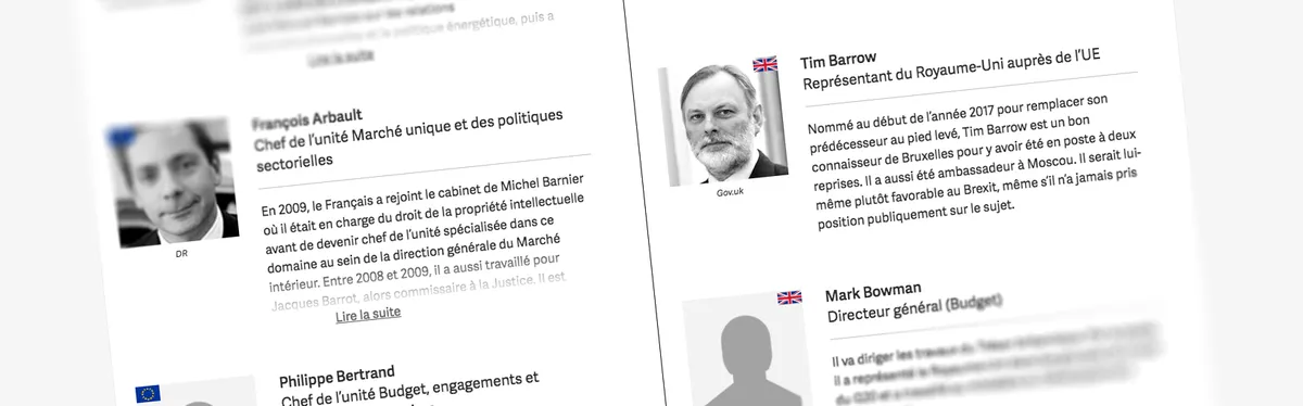 Brexit : les personnalités clés des négociations