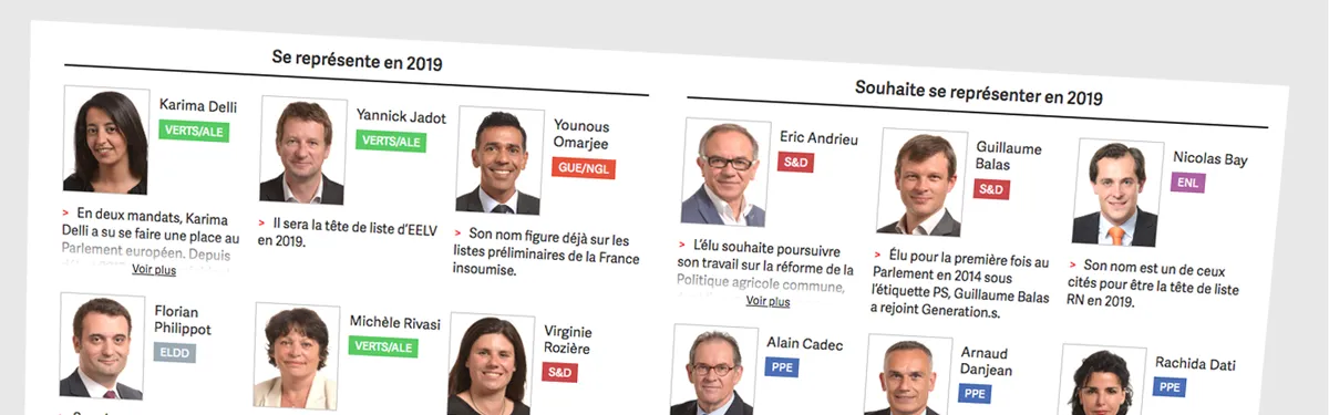 Se représentera, se représentera pas ? Le choix des 74 députés français du Parlement européen