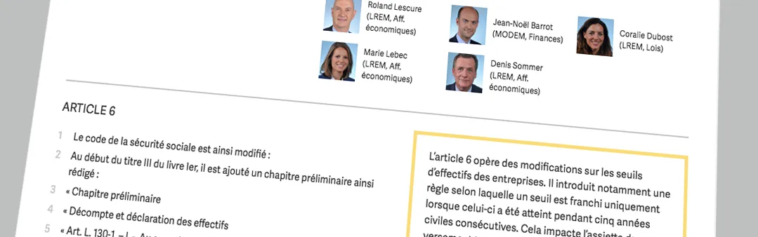 [Dataviz] Loi Pacte en séance : les articles et amendements « transports » à suivre