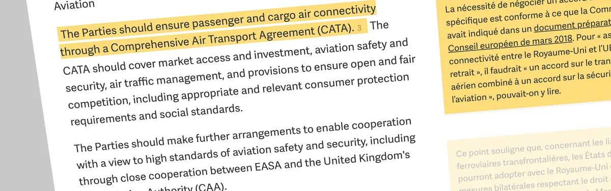 Les multiples facettes de la future relation européano-britannique