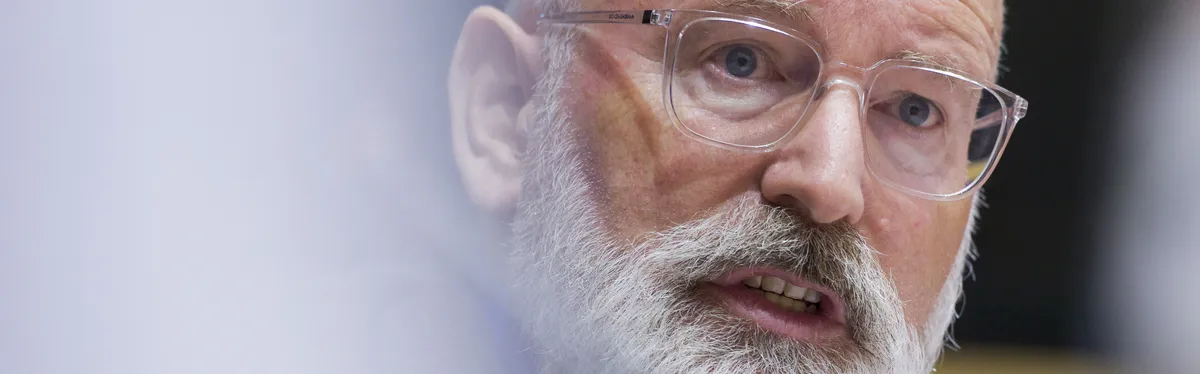 Frans Timmermans : le géant vert attendu au tournant