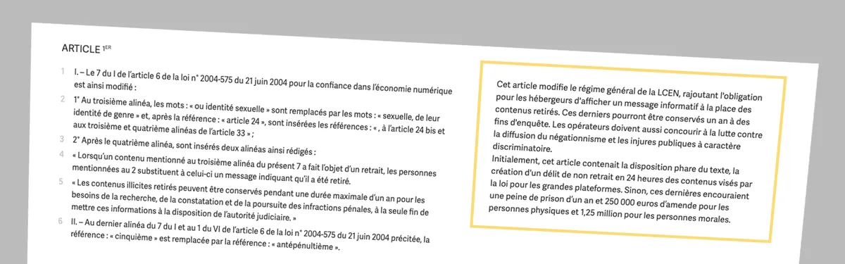 Retrait des contenus haineux : en séance, Sénat et gouvernement font un petit pas l’un vers l’autre