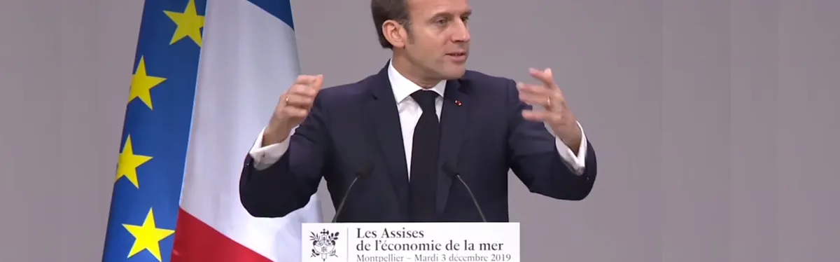 Macron et le maritime, partenaires de conversion écologique