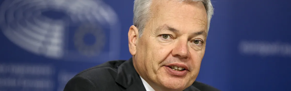 Didier Reynders, l’État de droit, c’est lui