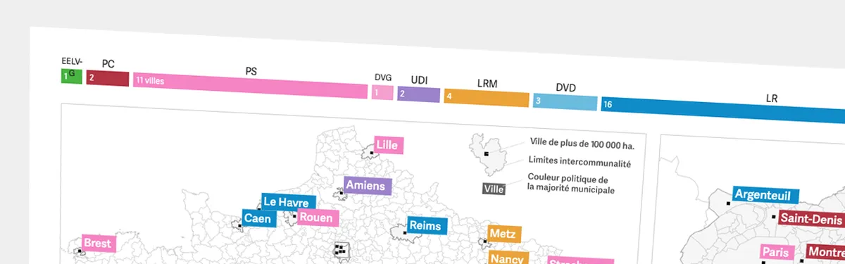 Carte des municipales 2020 : résultats du second tour et analyses dans 40 grandes villes
