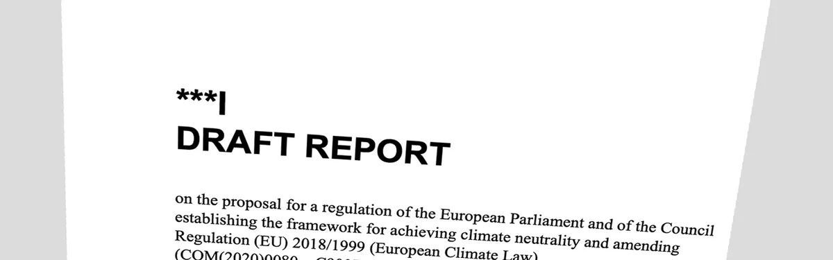 Info Contexte - Loi climat : le contenu du texte bientôt débattu au Parlement européen