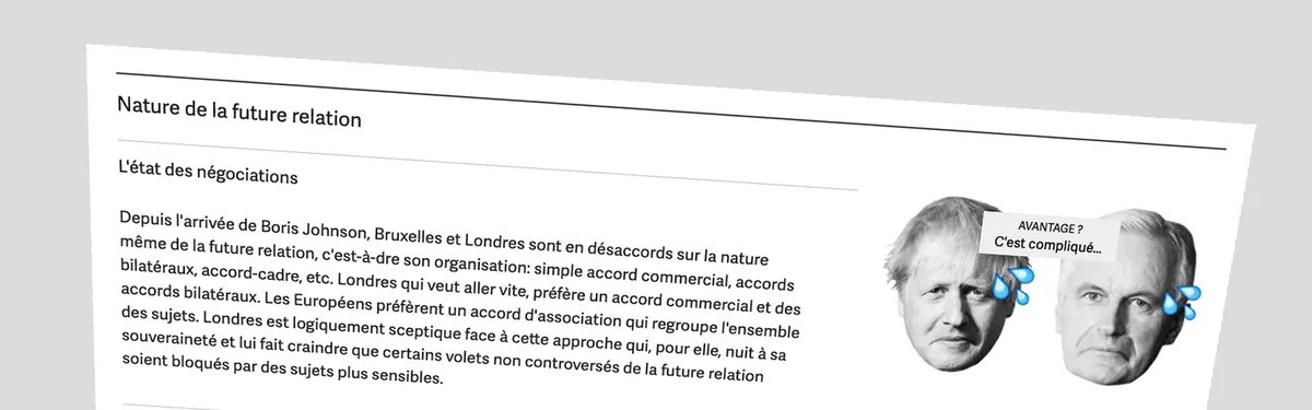 Après-Brexit : les forces et les faiblesses des deux camps lancés dans un nouveau contre-la-montre