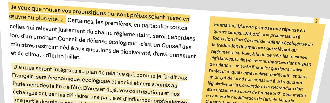 Convention citoyenne : ce qu’il faut lire entre les lignes du discours d’Emmanuel Macron