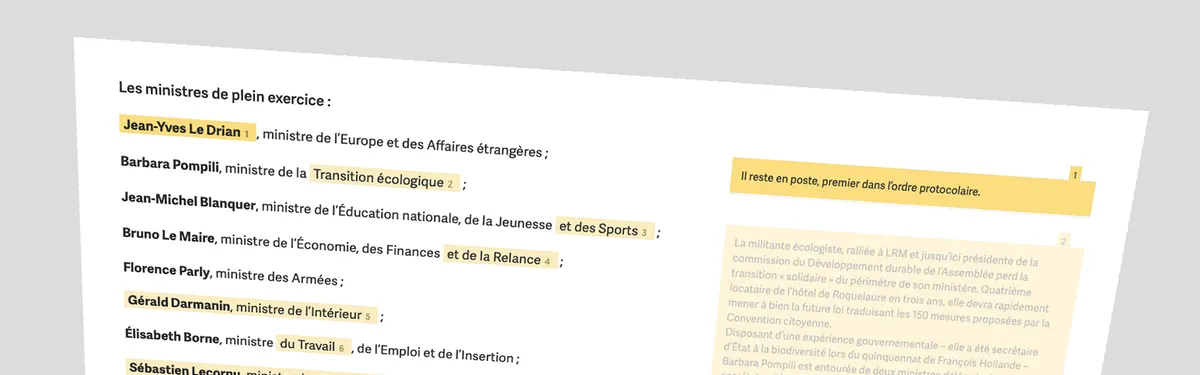 Petits nouveaux, lauréats et recalés : les détails de la promotion Castex