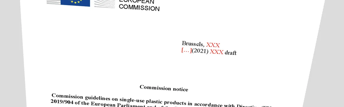 Info Contexte - L’ultime arbitrage de la Commission européenne sur les plastiques à usage unique