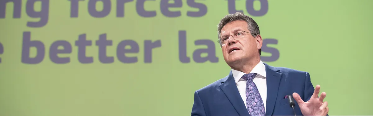 Le « mieux légiférer » version von der Leyen est enfin sorti