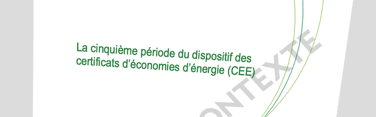 Document Contexte - Le rapport interministériel qui étrille les certificats d’économies d’énergies