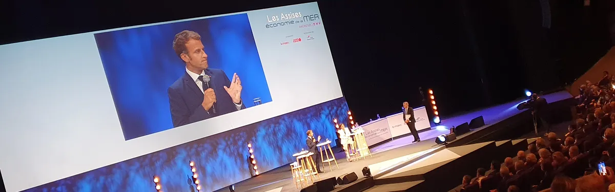 Transport maritime : les « insuffisantes » annonces d’Emmanuel Macron