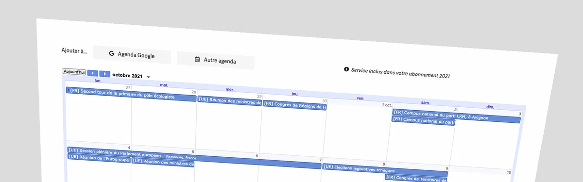 [Agenda] Environnement : Paris au ralenti, Bruxelles en surchauffe