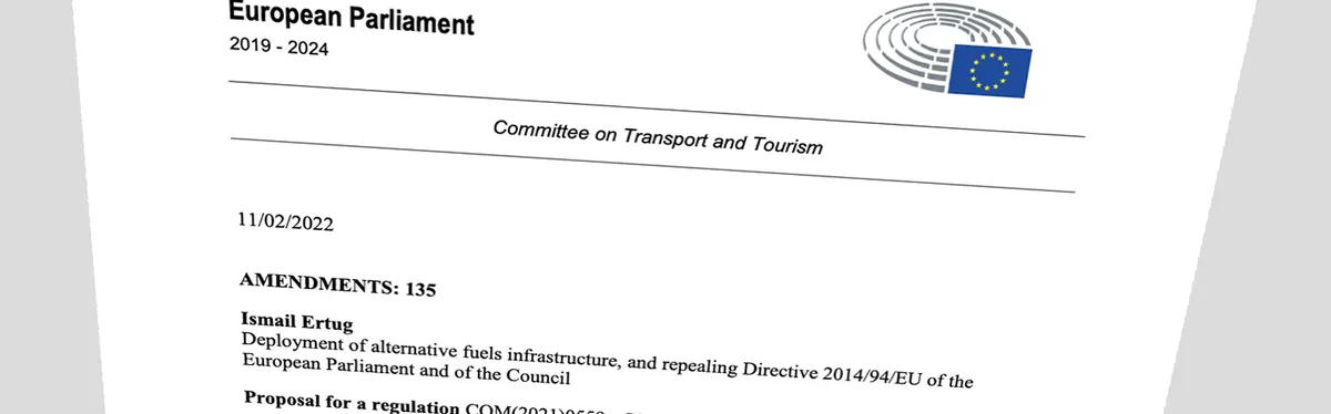 Document - Infrastructures de recharge : pour Ismail Ertug, le GNL routier n’a pas d’avenir