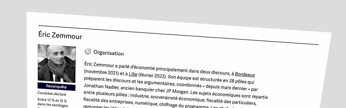 Comment et avec qui les candidats préparent leur programme économique