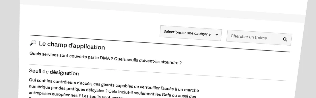 Digital Markets Act : à quoi ressemble la nouvelle régulation de la concurrence dans le numérique