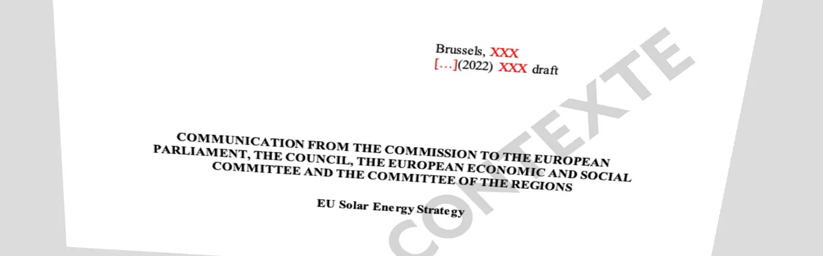 Info Contexte - Comment Bruxelles compte booster l’énergie solaire