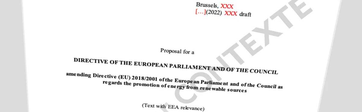 Document Contexte - Ce que prépare la Commission pour accélérer les procédures d’autorisation des projets renouvelables