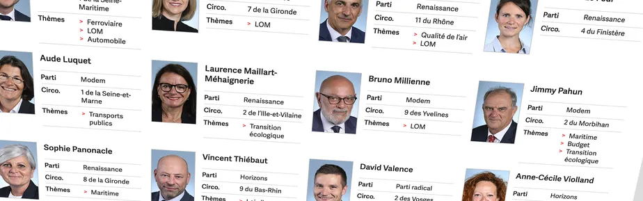 [Trombi] Nouvelle Assemblée : les députés énergie-climat à suivre