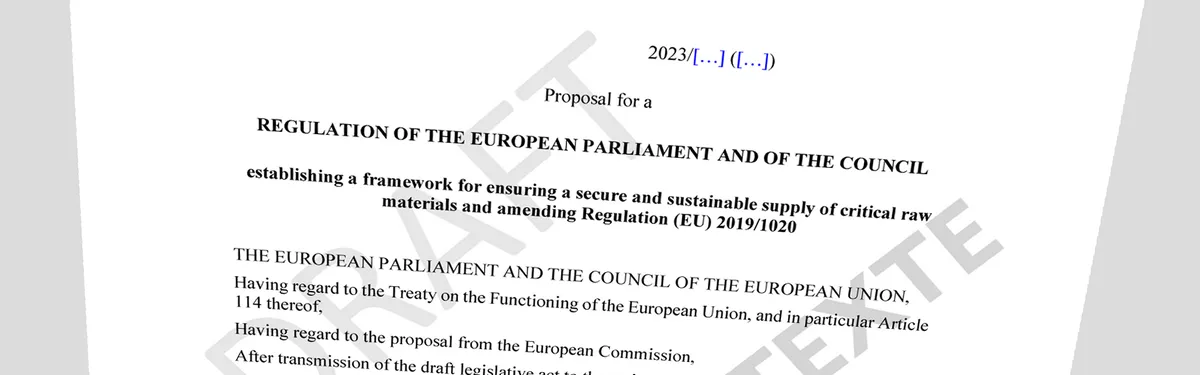 Info Contexte - Matières premières critiques : comment l’UE veut renforcer son indépendance