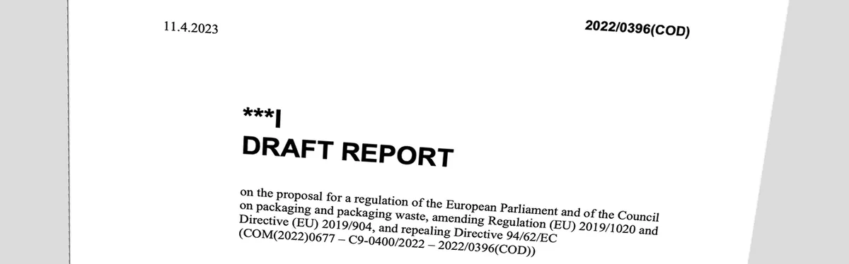 Document - Règlement emballages : les quatre volontés de la rapporteure du Parlement européen