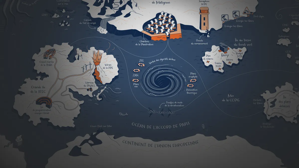Explorez notre carte de la planification écologique