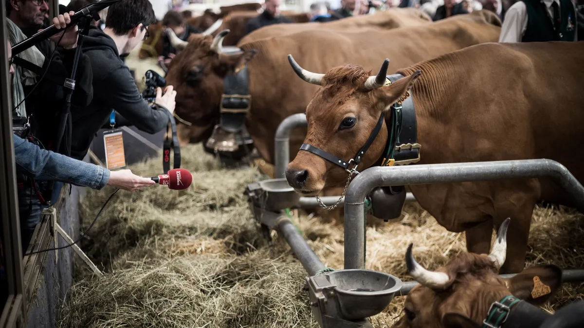 Au Salon de l’agriculture, le monde agricole dans l’expectative