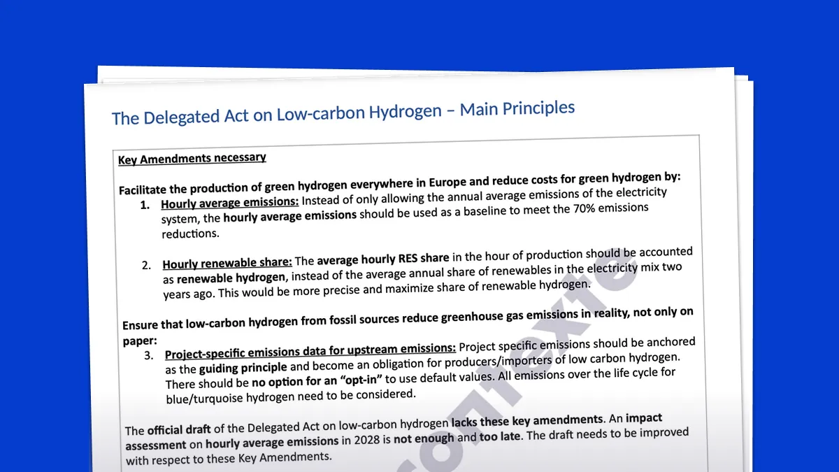 Hydrogène bas carbone : en coulisses, France et Allemagne s’écharpent (une fois encore)