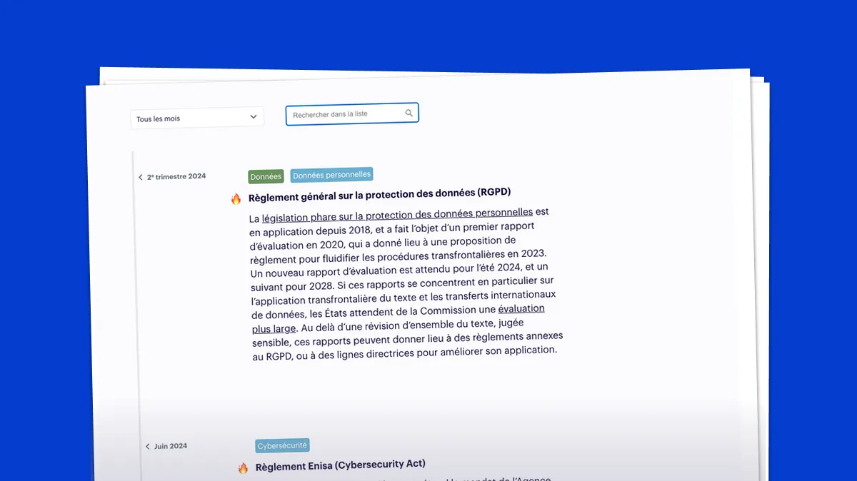 Pause réglementaire dans la tech ? Pas avec tous ces textes européens à rouvrir