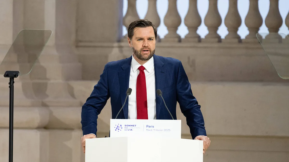 Au Sommet sur l’IA, les États-Unis malmènent les Européens